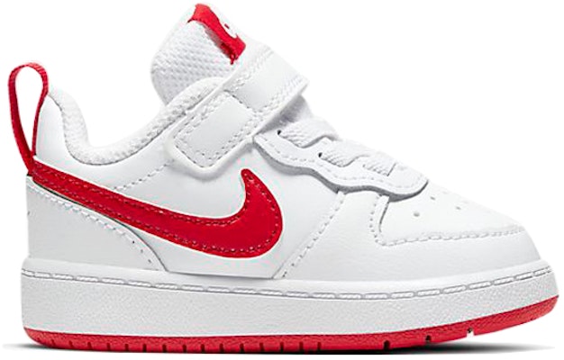 (Toddler) Nike Court Borough Low 2 White/Red BQ5453-103 Order (Toddler) Nike Court Borough Low 2 White/Red BQ5453-103