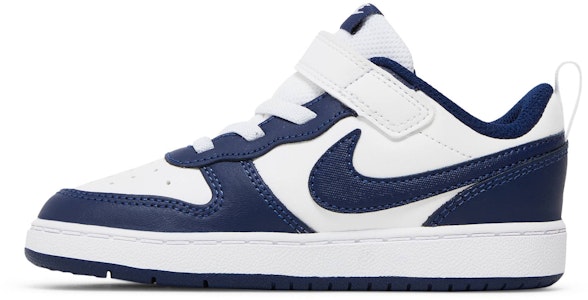 (TD) Nike Court Borough Low 2 'Putih Signal Biru' BQ5453-107 Lookbook (TD) Nike Court Borough Low 2 'Putih Signal Biru' BQ5453-107