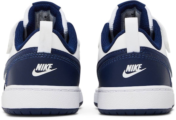 (Toddler) Nike Court Borough Low 2 'White Signal Blue' BQ5453-107 Details for (Toddler) Nike Court Borough Low 2 'White Signal Blue' BQ5453-107