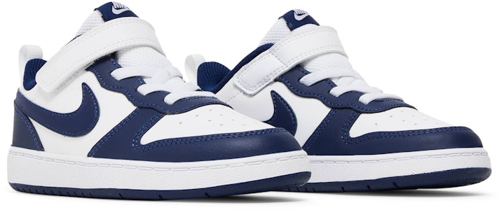 (TD) Nike Court Borough Low 2 'Putih Signal Biru' BQ5453-107 Cheap (TD) Nike Court Borough Low 2 'Putih Signal Biru' BQ5453-107