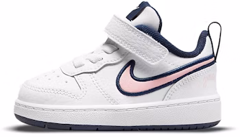 (Toddler) Nike Court Borough Low 2 SE1 'White Blue Pink' DB3092-100 (Toddler) Nike Court Borough Low 2 SE1 'White Blue Pink' DB3092-100