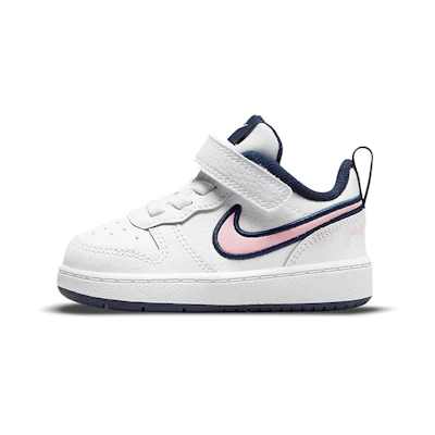 (TD) Nike Court Borough Low 2 SE1 'White Blue Pink'