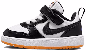 (Toddler) Nike Court Borough Low 2 SE 'White Kumquat Black' DN1230-100 (Toddler) Nike Court Borough Low 2 SE 'White Kumquat Black' DN1230-100