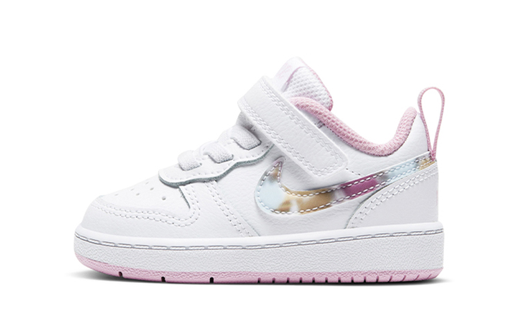 (Toddler) Nike Court Borough Low 2 SE 'White Pink' CZ6614-100