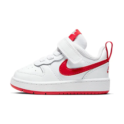 (TD) Nike Court Borough Low 2 White/Red