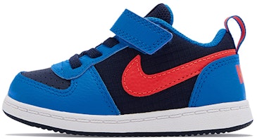 (Toddler) Nike Court Borough Low 'Blue Red Black' 870029-404 (Toddler) Nike Court Borough Low 'Blue Red Black' 870029-404