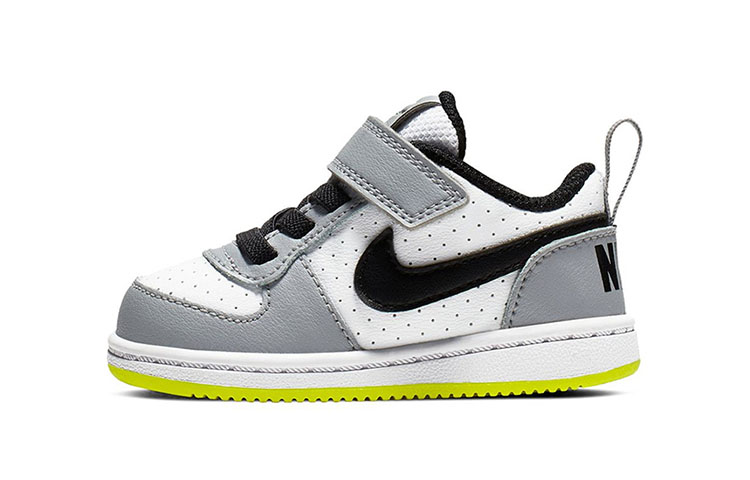 (Toddler) Nike Court Borough Low 'Grey White Black' 870029-104