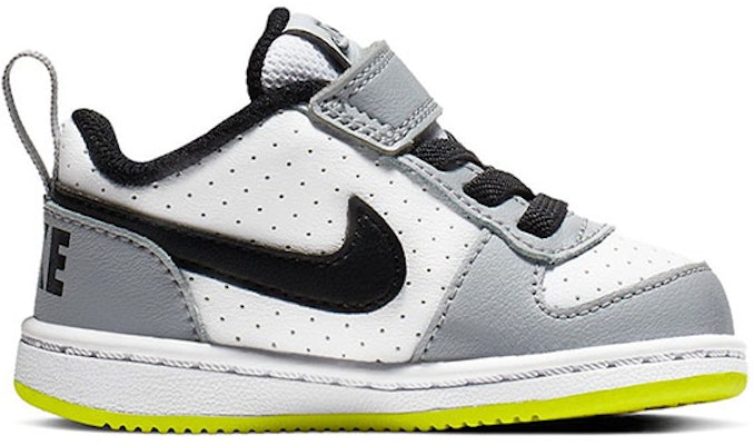 (Toddler) Nike Court Borough Low 'Grey White Black' 870029-104 Order (Toddler) Nike Court Borough Low 'Grey White Black' 870029-104