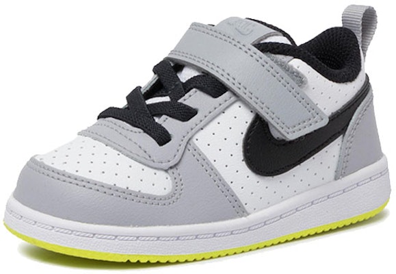 嬰兒 Nike Court Borough Low 魔鬼氈 防滑 低筒 板鞋 灰白黑 Lookbook 嬰兒 Nike Court Borough Low 魔鬼氈 防滑 低筒 板鞋 灰白黑