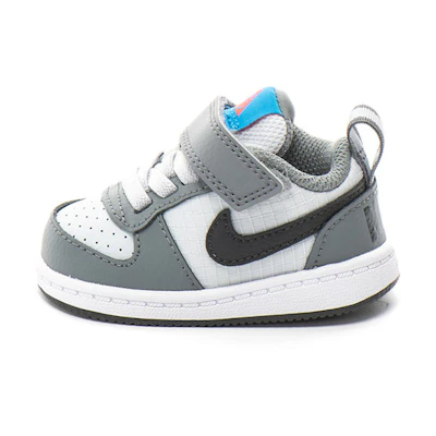 (TD) Nike Court Borough Low 'Grey White Black'