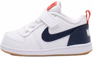 (Toddler) Nike Court Borough Low 'White Blue Red' 870029-105 (Toddler) Nike Court Borough Low 'White Blue Red' 870029-105