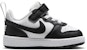 (Toddler) Nike Court Borough Low Recraft 'Black White' DV5458-131