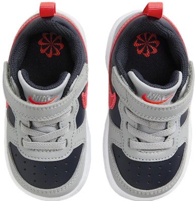 (Toddler) Nike Court Borough Low Recraft 'Light Smoke Grey Bright Crimson' DV5458-003 Shop (Toddler) Nike Court Borough Low Recraft 'Light Smoke Grey Bright Crimson' DV5458-003