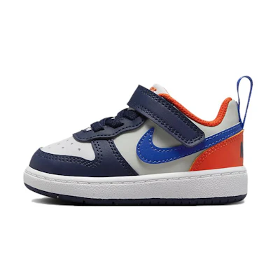 (TD) Nike Court Borough Low Recraft 'Midnight Navy Team Orange'