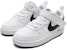 (TD) Nike Court Borough Low Recraft 'Putih Hitam' DV5458-104