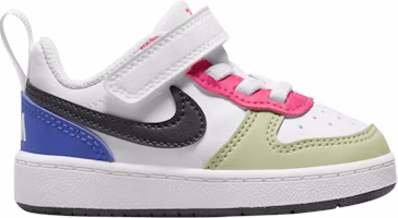 (Toddler) Nike Court Borough Low Recraft 'White Multi-Color' DV5458-108 (Toddler) Nike Court Borough Low Recraft 'White Multi-Color' DV5458-108