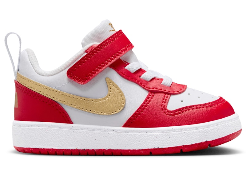 (Toddler) Nike Court Borough Low Recraft 'White University Red' DV5458-137