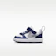 Buy (Toddler) Nike Court Borough Low Recraft White/Deep Night/Midnight Navy/Metallic Silver DV5458-135