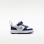 Lookbook (Toddler) Nike Court Borough Low Recraft White/Deep Night/Midnight Navy/Metallic Silver DV5458-135