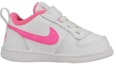 Order 嬰兒 Nike Court Borough Low 魔術貼 低筒 板鞋 粉白色