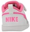 Shop 嬰兒 Nike Court Borough Low 魔術貼 低筒 板鞋 粉白色