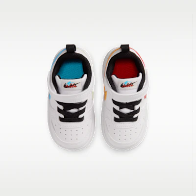(TD) Nike Court Borough Low Wit/Rood/Volt/Blauw IR1528-100 Shop (TD) Nike Court Borough Low Wit/Rood/Volt/Blauw IR1528-100