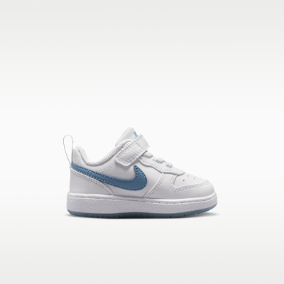 Lookbook (Toddler) Nike Court Borough Low White/Work Blue IR4000-100