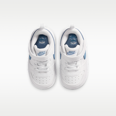 Shop (Toddler) Nike Court Borough Low White/Work Blue IR4000-100
