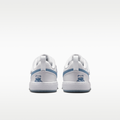 Details for (Toddler) Nike Court Borough Low White/Work Blue IR4000-100
