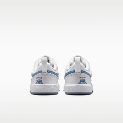 (Toddler) Nike Court Borough Low White/Work Blue IR4000-100 Details for (Toddler) Nike Court Borough Low White/Work Blue IR4000-100