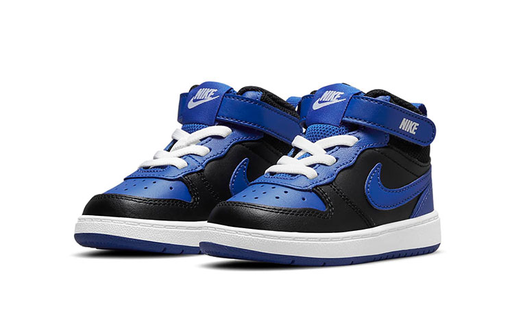 (TD) Nike Court Borough Mid 2 'Black Game Royal' 圖 3
