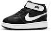 Buy (Toddler) Nike Court Borough Mid 2 'Black White' CD7784-010