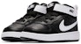 (Toddler) Nike Court Borough Mid 2 'Black White' CD7784-010