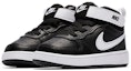 Lookbook (Toddler) Nike Court Borough Mid 2 'Black White' CD7784-010