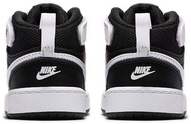(Toddler) Nike Court Borough Mid 2 'Black White' CD7784-010 Purchase (Toddler) Nike Court Borough Mid 2 'Black White' CD7784-010