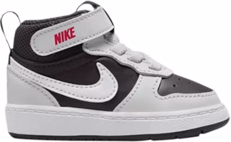 (Toddler) Nike Court Borough Mid 2 'Medium Ash Siren Red' CD7784-200 (Toddler) Nike Court Borough Mid 2 'Medium Ash Siren Red' CD7784-200