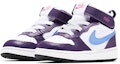 Lookbook (TD) 耐克 Court Borough Mid 2 '紫白蓝' CD7784-106