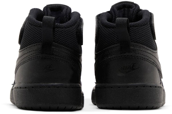 (TD) Nike Court Borough Mid 2 'Hitam Pekat' CD7784-001 Details for (TD) Nike Court Borough Mid 2 'Hitam Pekat' CD7784-001