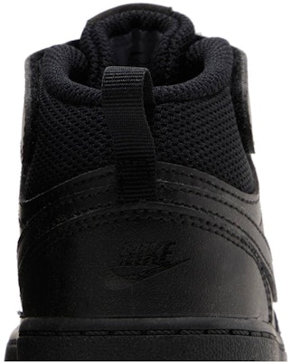 (TD) Nike Court Borough Mid 2 'Hitam Pekat' CD7784-001 Sizing (TD) Nike Court Borough Mid 2 'Hitam Pekat' CD7784-001
