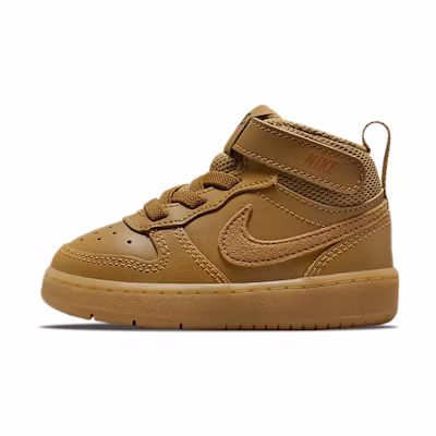 (TD) Nike Court Borough Mid 2 'Wheat'