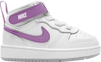 (Toddler) Nike Court Borough Mid 2 'White Fuchsia Glow' CD7784-103 (Toddler) Nike Court Borough Mid 2 'White Fuchsia Glow' CD7784-103