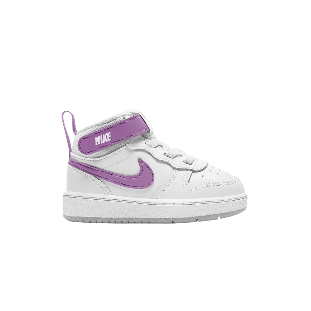 Buy (TD) Nike Court Borough Mid 2 'Blanco Fuchsia Glow' CD7784-103