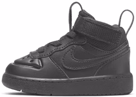 (Toddler) Nike Court Borough Mid 2 Boot 'Triple Black' BQ5445-001 (Toddler) Nike Court Borough Mid 2 Boot 'Triple Black' BQ5445-001