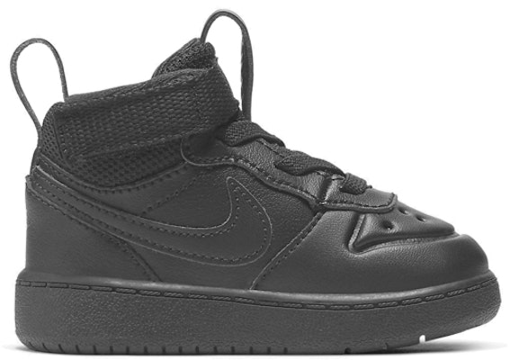 (TD) 耐克Court Borough Mid 2靴子'三重黑' BQ5445-001 Order (TD) 耐克Court Borough Mid 2靴子'三重黑' BQ5445-001