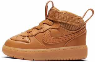 (Toddler) Nike Court Borough Mid 2 Boot Wheat 'Yellow Brown Yellow' BQ5445-700 (Toddler) Nike Court Borough Mid 2 Boot Wheat 'Yellow Brown Yellow' BQ5445-700