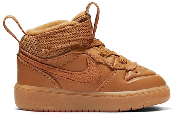 (TD) Boot Nike Court Borough Mid 2 Wheat 'Kuning Coklat Kuning' BQ5445-700 Order (TD) Boot Nike Court Borough Mid 2 Wheat 'Kuning Coklat Kuning' BQ5445-700