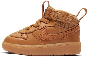 (Toddler) Nike Court Borough Mid 2 Boot Wheat 'Yellow Brown Yellow' BQ5445-700 (Toddler) Nike Court Borough Mid 2 Boot Wheat 'Yellow Brown Yellow' BQ5445-700