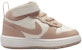 (Toddler) Nike Court Borough Mid 2 Pale Ivory Sail Hemp CD7784-125