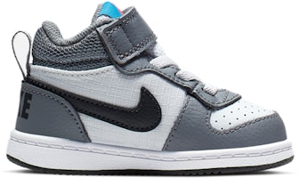 【TD嬰幼兒】Nike Court Borough Mid 中筒休閒板鞋 灰黑色 Order 【TD嬰幼兒】Nike Court Borough Mid 中筒休閒板鞋 灰黑色