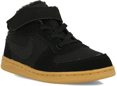 (TD) Nike Court Borough Mid 'Hitam' AV3159-002 Lookbook (TD) Nike Court Borough Mid 'Hitam' AV3159-002